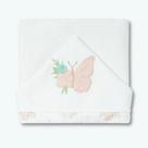 Toalha de Banho Hug Com Capuz Cerejeira Rosa Pêssego