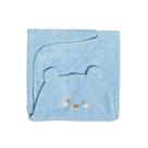 Toalha de Banho Hug Com Capuz Confort Sec Azul Claro