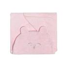 Toalha de Banho Hug Com Capuz Confort Sec Rosa