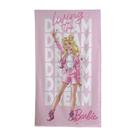 Toalha De Banho Infantil Aveludada Barbie Dohler