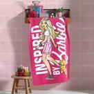 Toalha de Banho Infantil Döhler Barbie 27