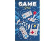 Toalha de Banho Infantil Dohler - Felpuldo Estampado Game Time