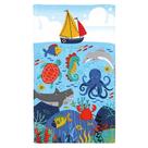 Toalha de Banho Infantil Döhler Sea Fun 70x115cm