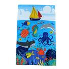 Toalha de Banho Infantil Felpuda Sea Fun Dohler Toalha de Banho Infantil Felpuda Sea Fun Dohler