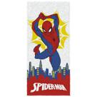 Toalha de Banho Infantil Felpuda Spider-Man Marvel Lepper Conforto e Diversão em 120 x 60cm