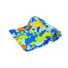 TOALHA DE BANHO INFANTIL KIDS 70 CM X 1,20 FELPA AVELUDADA cor: tubarão