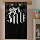 Toalha de Banho Infantil Santista Time de Fulebol Menino Algodão Macia Toalha de Banho Infantil Santista Time de Fulebol Menino Algodão Macia