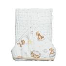 Toalha De Banho Infantil Soft Com Capuz De Centro 70x90cm 100% Algodão Baby Bublim Incomfral Cor:Urso Nuvem