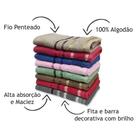 toalha de banho lumiere teka premiun fio penteado