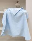 Toalha de Banho p/ Bordar - Baby Classic - C/ Capuz - Azul 7239 - Aveludada - Dohler Toalha de Banho p/ Bordar - Baby Classic - C/ Capuz - Azul 7239 - Aveludada - Dohler