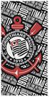 Toalha de Banho Praia Aveludada Corinthians 70x1,40 Lepper