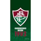 Toalha de Banho Praia e Piscina Brasão Fluminense Licenciado Times Buettner Veludo Estampada Toalha de Banho Praia e Piscina Brasão Fluminense Licenciado Times Buettner Veludo Estampada