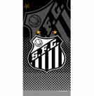 Toalha de Banho Praia e Piscina Brasão Santos Licenciado Times Buettner Veludo Estampada Toalha de Banho Praia e Piscina Brasão Santos Licenciado Times Buettner Veludo Estampada