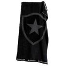 Toalha de Banho Praia e Piscina Escudo Botafogo Oficial Times Buettner Jacquard Relevo cor Preto Toalha de Banho Praia e Piscina Escudo Botafogo Oficial Times Buettner Jacquard Relevo cor Preto