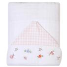 Toalha De Banho Soft Bordados Papi 90 X 75 cm