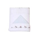 Toalha de banho soft com capuz bordado 90cm x 75cm