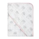 Toalha de Banho Soft com Capuz Estampada Bebê 80 x 80 cm Papi Menina Menino
