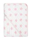 Toalha De Banho Soft Com Capuz Estampada Star Rosa Papi