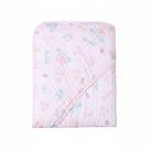 TOALHA DE BANHO SOFT KARINHO C/ CAPUZ ESTAMPADA 80X80 Cor:Jardim de Borboleta