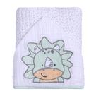 Toalha de banho soft papi friends c/capuz bord. 90cm x 75cm contem 01 un