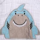 Toalha De Banho Soft Papi Friends C/ Capuz Bordado 90cmx75cm