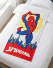 Toalha de Banho Spider-Man Lepper Felpuda 60x120cm Alta Absorção