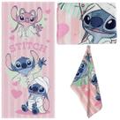 Toalha de Banho Stitch Angel Praia Piscina Macia Felpuda 60x120cm