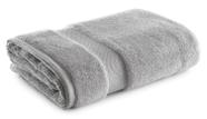 Toalha de banho Super Soft Zero Twist cinza Toalha de banho Super Soft Zero Twist cinza
