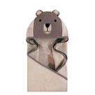Toalha de bebê com capuz Hudson Baby Modern Bear 84x84 cm algodão