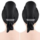 Toalha de Cabelo de Microfibra GLIMGLINT para Cabelos Longos, Grossos e Cacheados