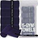 Toalha de ginástica Acteon Microfiber Quick Dry Silver ION sem odor