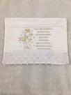 Toalha de lavabo Bordada Anjo Batismo