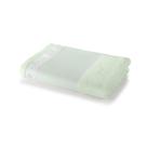 Toalha de Lavabo para Bordar Baby Star Barrado Etamine Ponto Cruz - Verde Claro