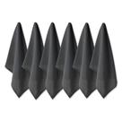 Toalha de louça DII Basic de algodão sólido, tecido plano, 18x28cm, 6 peças