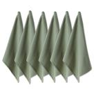 Toalha de louça DII Basic de algodão sólido, tecido plano, 18x28cm, alcachofra