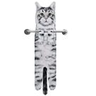 Toalha de mão DaisyJoy Cat 64x15 cm com design macio e fofo de gatinho
