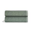 Toalha de mão ONSEN Terry Cotton Waffle 50x75cm, pacote com 2 unidades Spruce