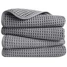 Toalha de mão POLYTE, microfibra, sem fiapos, 40,64 x 76,2 cm, pacote com 4 Toalha de mão POLYTE, microfibra, sem fiapos, 40,64 x 76,2 cm, pacote com 4