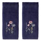 Toalha de mão SKL Home Wildflower Field 100% algodão 16x26cm, pacote com 2