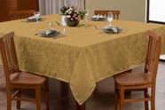 Toalha de Mesa 12 Lugares 3,50m x 1,40m Jacquard Adamascado Luxo - Edmais Enxovais