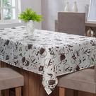 Toalha De Mesa 14 Lugares 4,00m X 1,45m Oxford Estampado