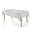 Toalha de Mesa 6 Lugares Karsten Blanka Easy Wash Branca