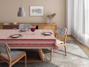 Toalha de Mesa 6 Lugares POP Retangular Estampada Festin1,40 x 2,10