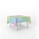 Toalha De Mesa 6 Lugares Tecido Oxford Tie Dye Candy Brilhos - 220x140cm Toalha De Mesa 6 Lugares Tecido Oxford Tie Dye Candy Brilhos - 220x140cm