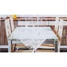 Toalha de Mesa 60x60cm Multiuso Renda Plast Leo