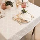 Toalha de Mesa 8 Lugares Impermeável Retangular 170x270cm Toalha de Mesa 8 Lugares Impermeável Retangular 170x270cm