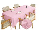 Toalha de Mesa 8 Lugares Tecido Rústico Premium