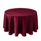 Toalha de mesa Biscaynebay Biscaynebay Tecido texturizado 90cm Borgonha