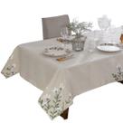 Toalha de Mesa Bordada 6 Lugares Austrália Atelie Jolitex