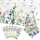 Toalha de mesa Breling Spring Summer Floral Aquarela 137x274cm
